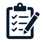 Checklist icon representing what is included with a demand letter drafting service