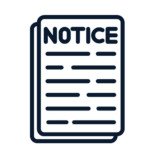 Landlord–tenant notice letter drafted for housing issues and documentation