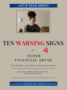 10 Warning Signs of Elder Financial Abuse | Free Checklist