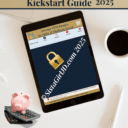 Creator CPM Kickstart Guide 2025 mockup on tablet and laptop with CPM chart